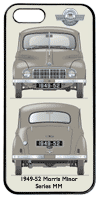 Morris Minor Series MM 1949-52 Phone Cover Vertical